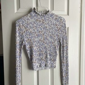 Zara Cropped Long-sleeve Shirt